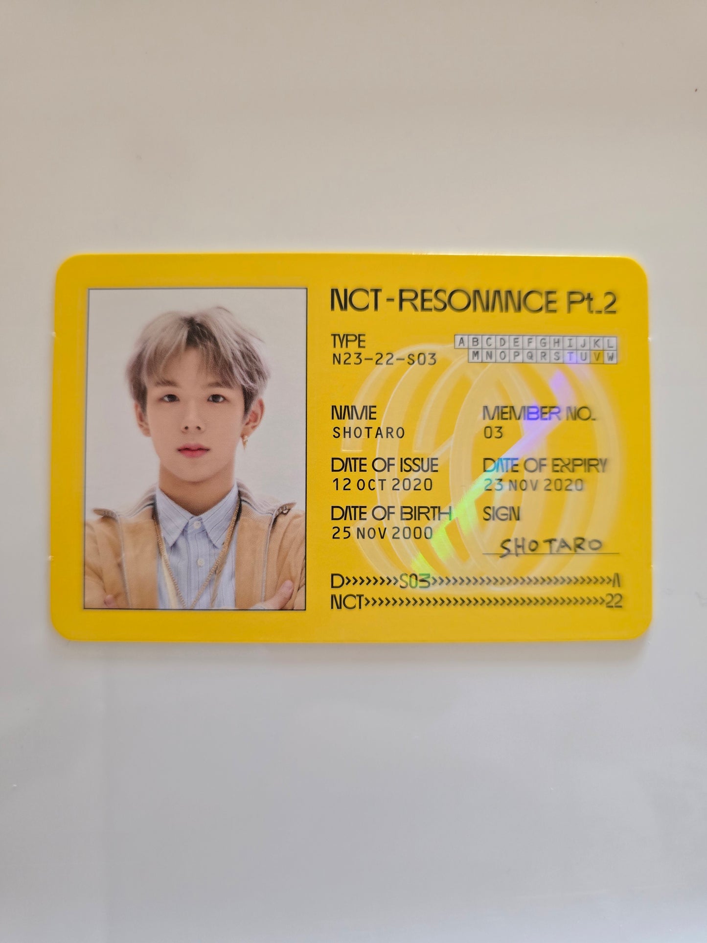 Shotaro Photocards