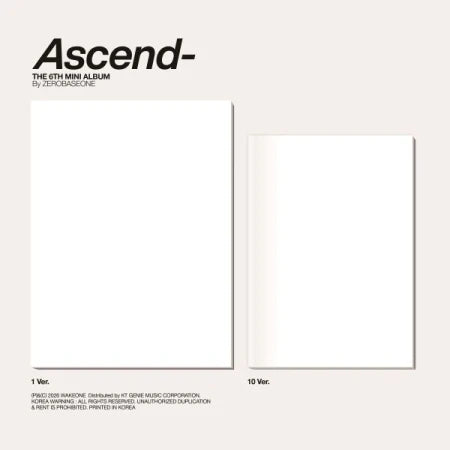 ZEROBASEONE - [PRE-ORDER] ASCEND-
